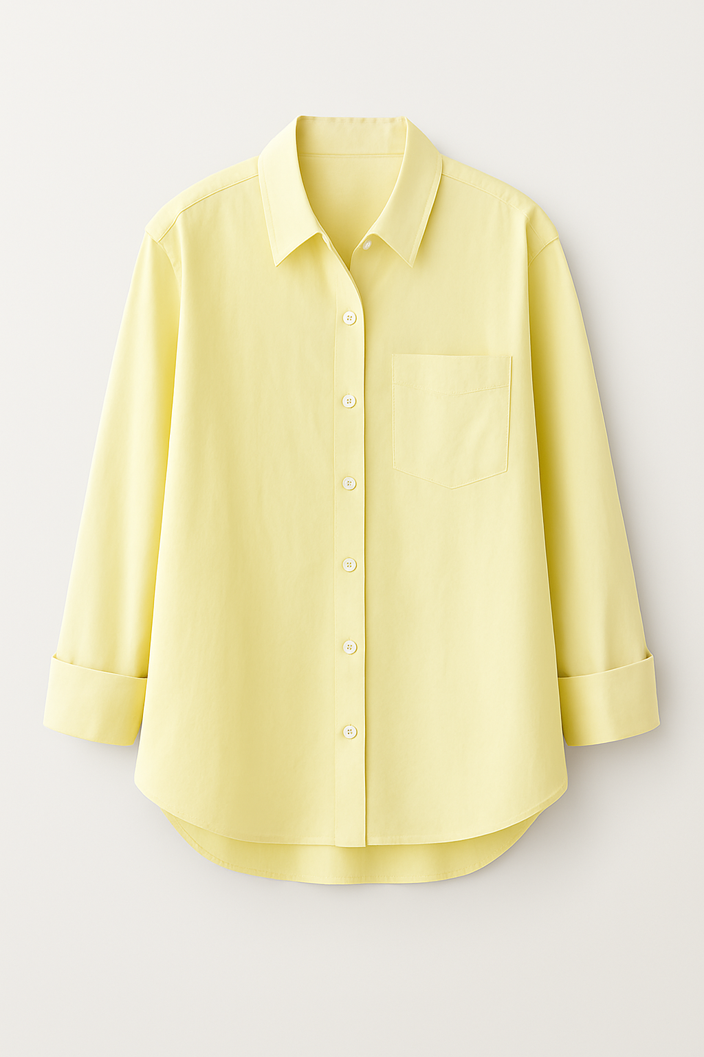 Liva – Oversized vintage blouse met knopen