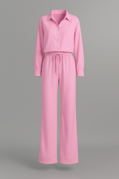 Lotte – Luchtige katoenen zomer set voor dames