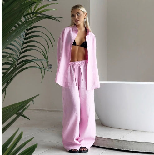 Lotte – Luchtige katoenen zomer set voor dames