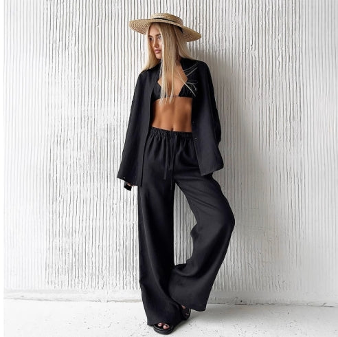 Lotte – Luchtige katoenen zomer set voor dames