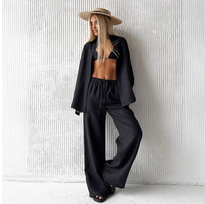 Lotte – Luchtige katoenen zomer set voor dames