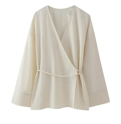 Sanne - Casual Tweedelige Set met Rechte Pijpen