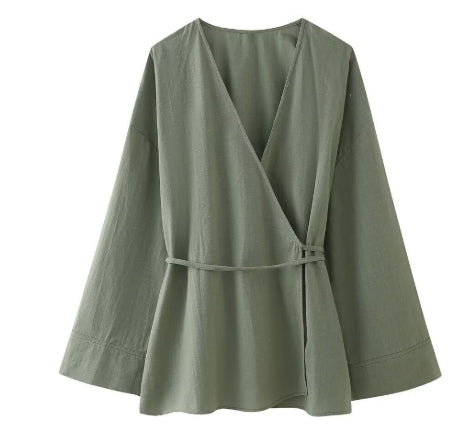 Sanne - Casual Tweedelige Set met Rechte Pijpen